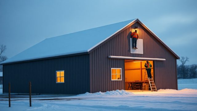 Troubleshooting Snow Load on Morton 50×80 Roof: Sagging Prevention