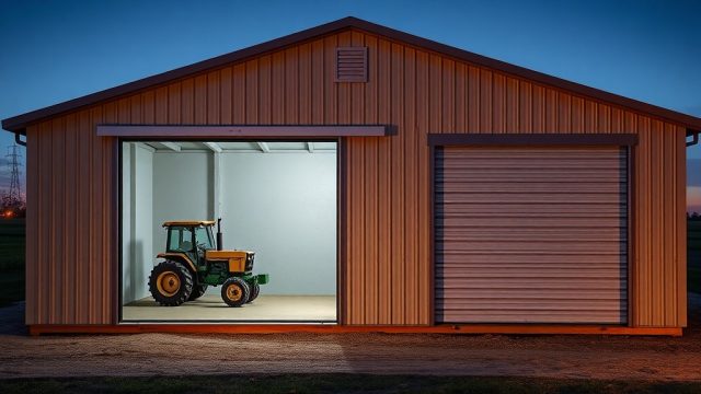 Wick 40×60: Sliding Doors vs Roll-Up Doors for End Openings