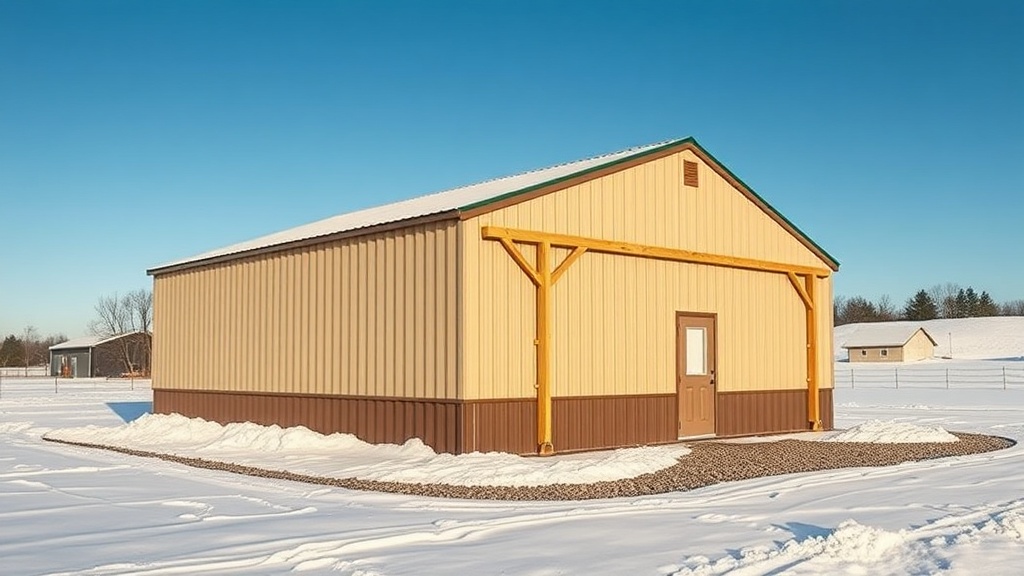Wick Buildings 40×60 Foundation: Frost Protection Methods for Cold Climates